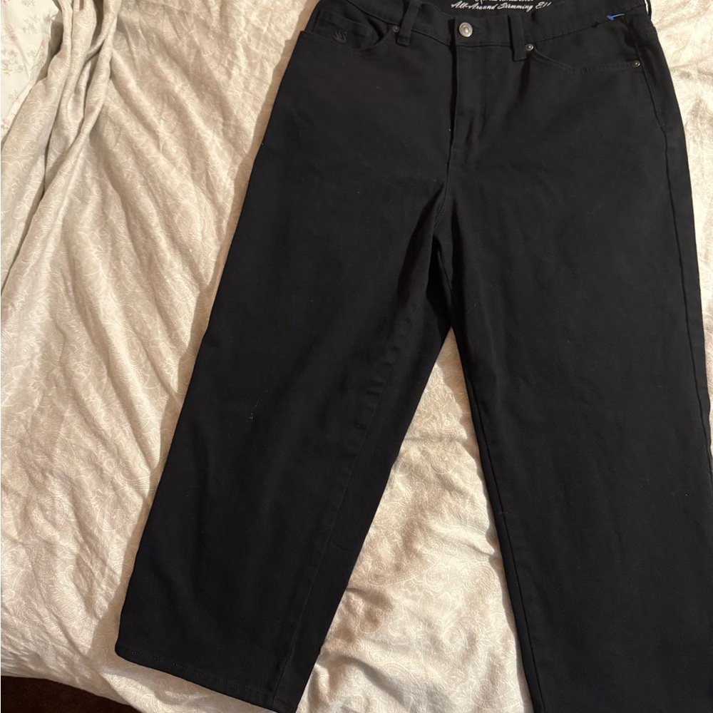 Gloria Vanderbilt Black Ankle & Cropped Jeans